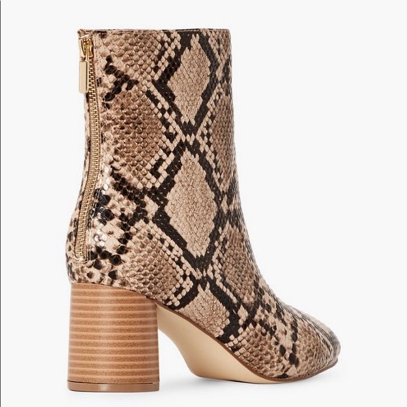 Justfab McKayla Cylinder Heeled Booties - Picture 2 of 8